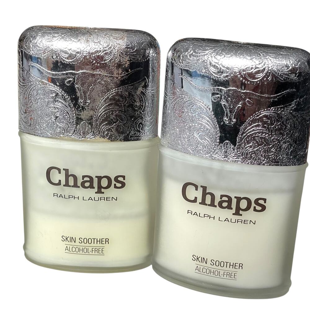 Chaps Ralph Lauren Skin Smoother Alcohol Free After Shave Lot READ Description